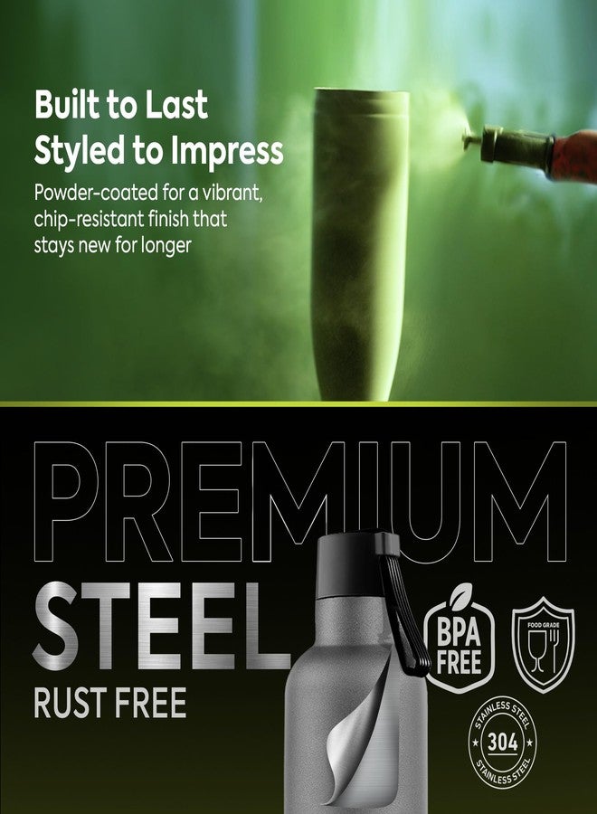 Pexpo Water Bottle 750ml Stainless Steel | Hot and Cold Flask | ISI Certified Steel Bottle | 3 Layer Insulation | Leakproof | for Home, Office, School & Travel | 1-Year Warranty | Oslo | Grey - Image 4